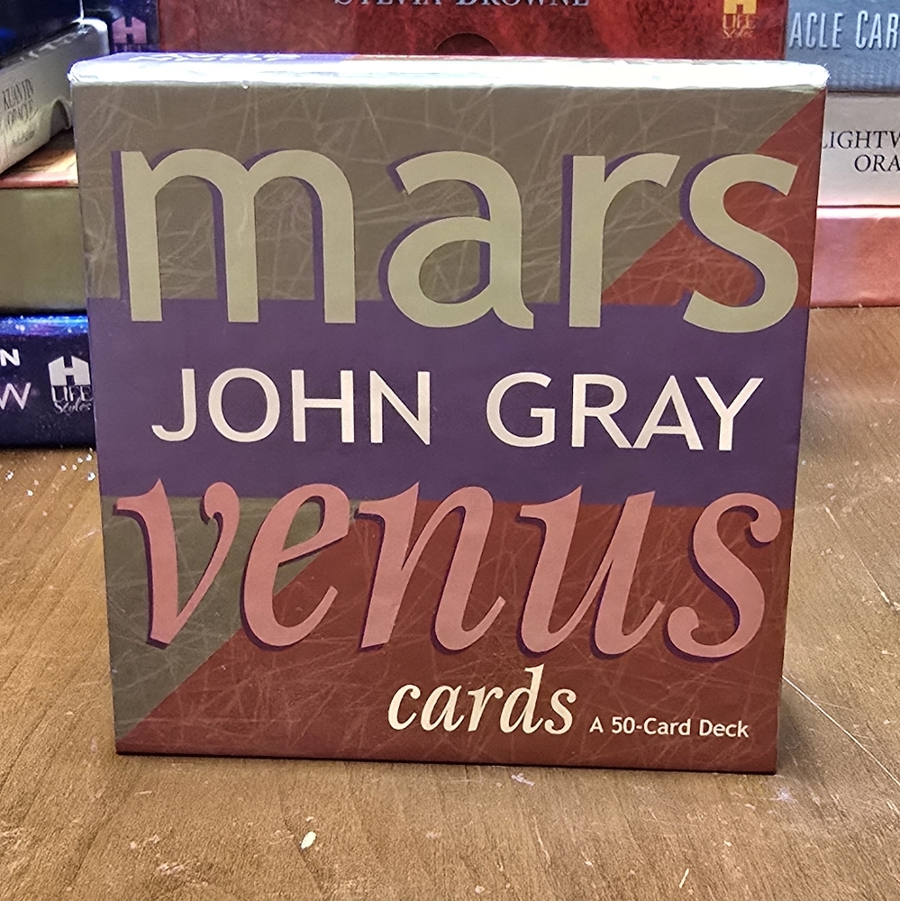 Mars Venus Card Game by John Gray 50-Card Deck